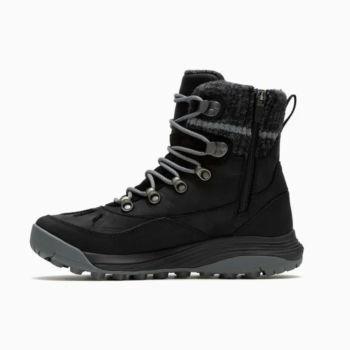 Women Merrell Boots Siren 4 Thermo Mid Zip Waterproof Black