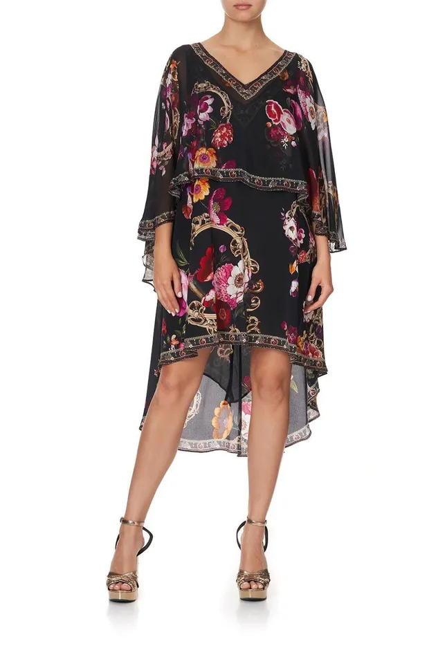 Women Mini Dresses Camilla Cape Overlay Dress Mirror Mirror