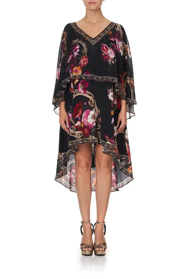 Women Mini Dresses Camilla Cape Overlay Dress Mirror Mirror