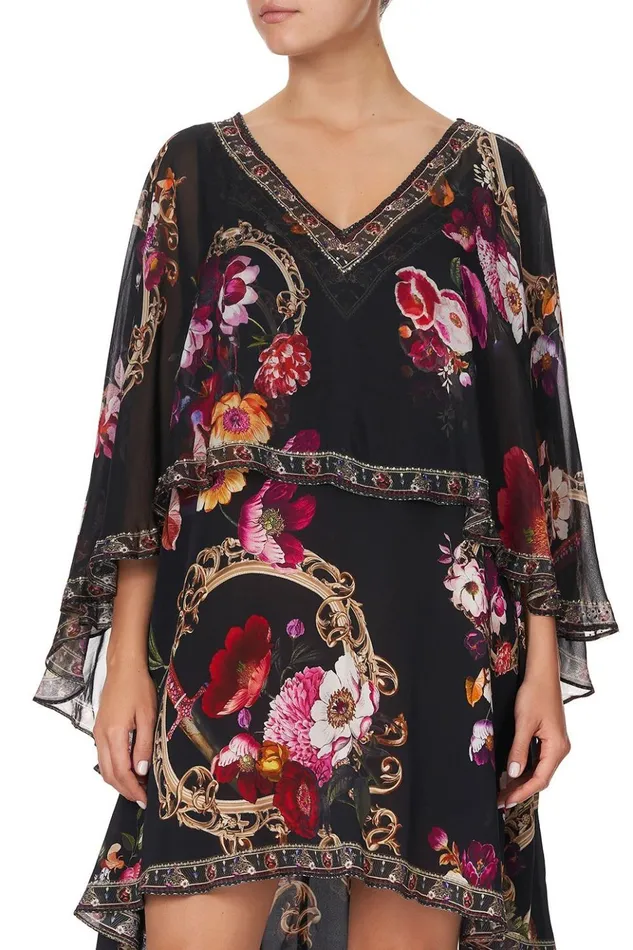 Women Mini Dresses Camilla Cape Overlay Dress Mirror Mirror