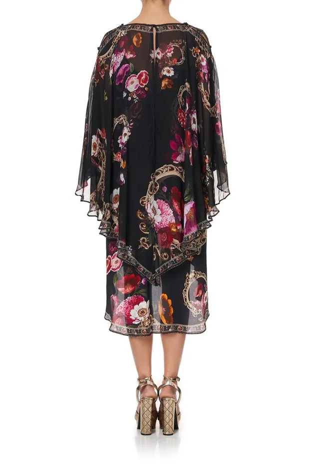 Women Mini Dresses Camilla Cape Overlay Dress Mirror Mirror