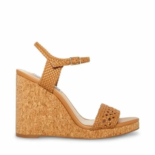 Women MIO TAN Tan Steve Madden Sandals