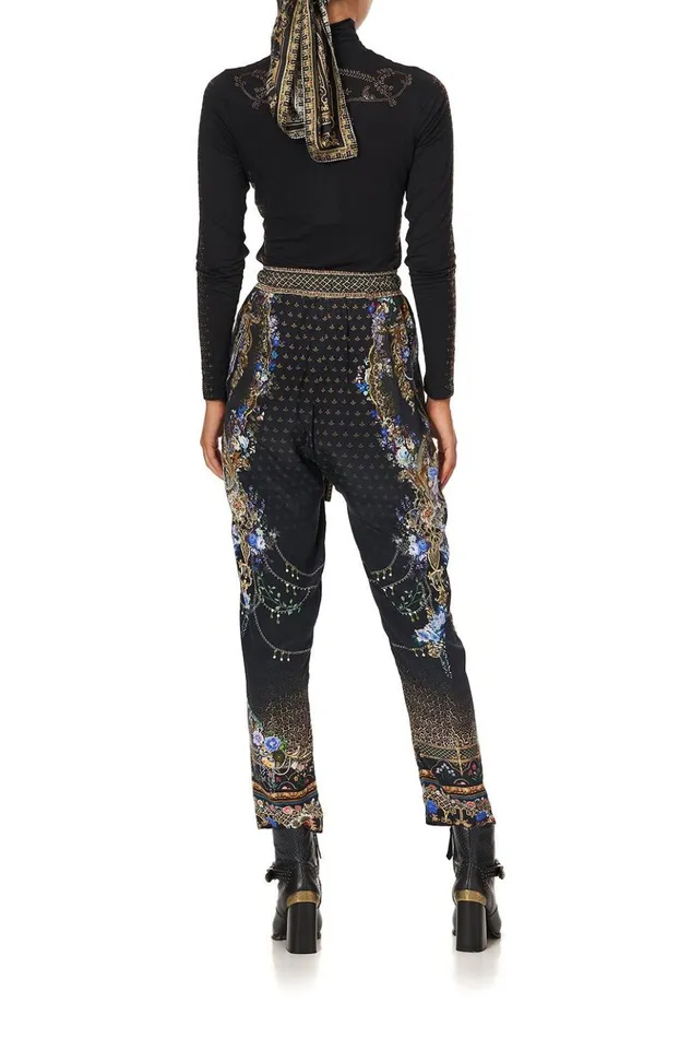 Women Modest Clothing Camilla Jersey Turtleneck Luxe Black