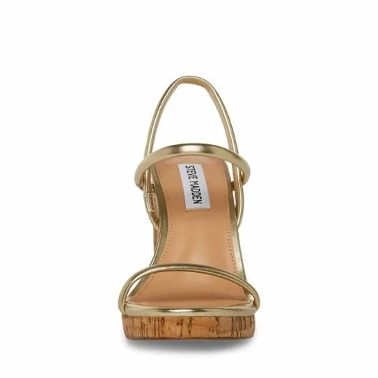 Women MORGAN GOLD Gold Steve Madden Sandals Women MORGAN GOLD Gold Steve Madden Sandals