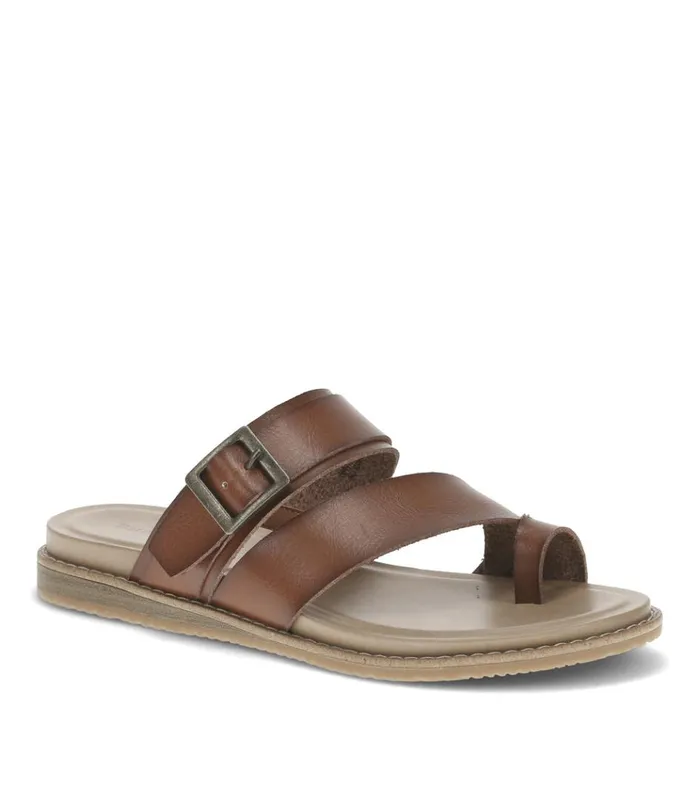 Women Nat Slide Sandal Brush Brown Baretraps Slides and Slip On Sandals