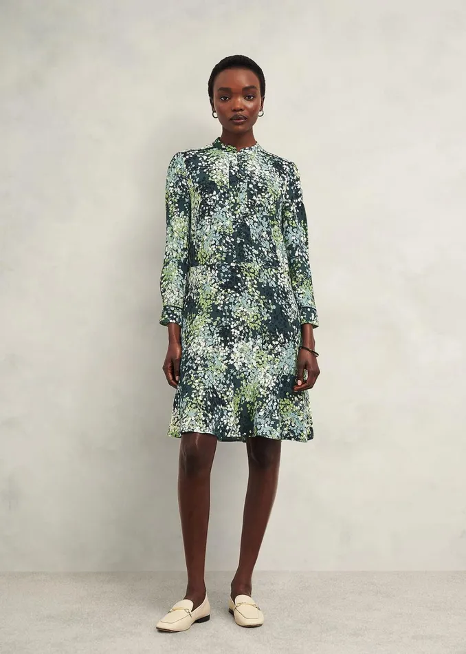 Women Nelle Dress Green Multi Hobbs Dresses and Jumpsuits