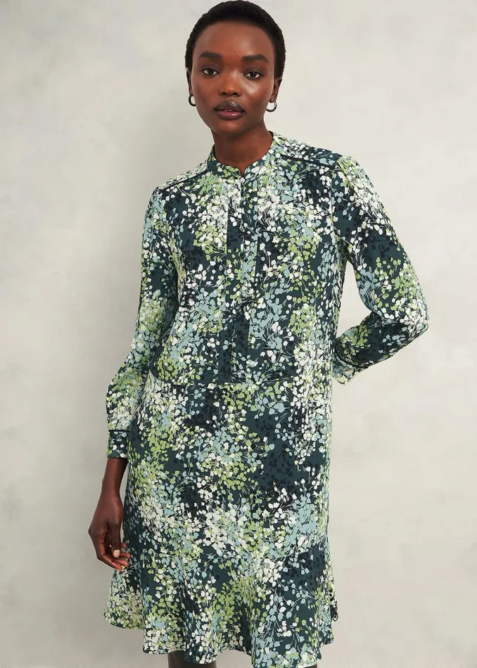 Women Nelle Dress Green Multi Hobbs Dresses and Jumpsuits