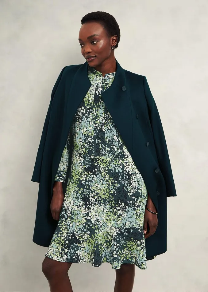Women Nelle Dress Green Multi Hobbs Dresses and Jumpsuits
