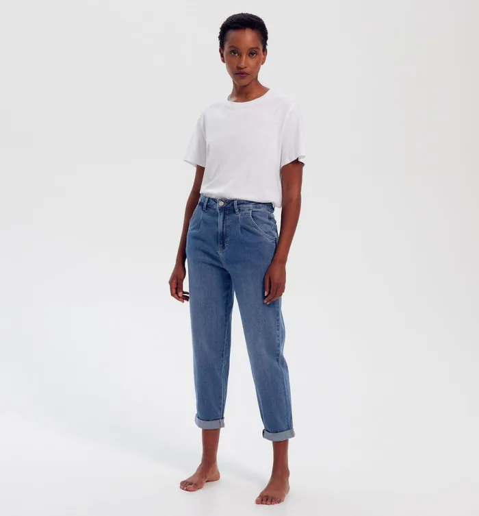 Women Oscar Slouchy Jeans 8211 Medium Denim Promod Jeans Women Oscar Slouchy Jeans 8211 Medium Denim Promod Jeans