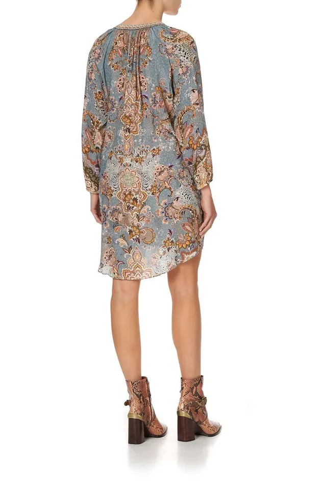 Women Party Dresses Camilla Raglan Sleeve Tunic Dress Le Palais Du Zahir