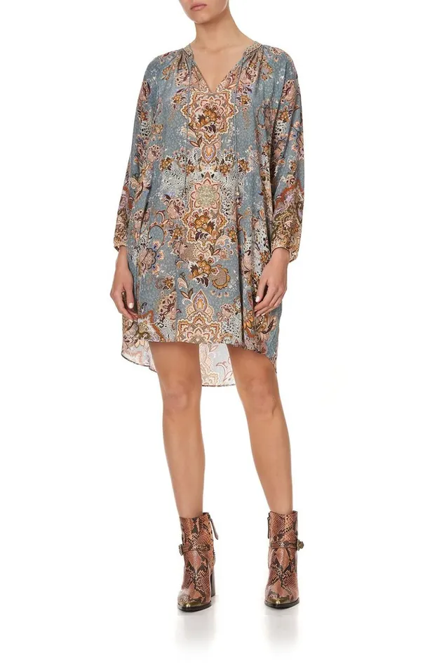 Women Party Dresses Camilla Raglan Sleeve Tunic Dress Le Palais Du Zahir