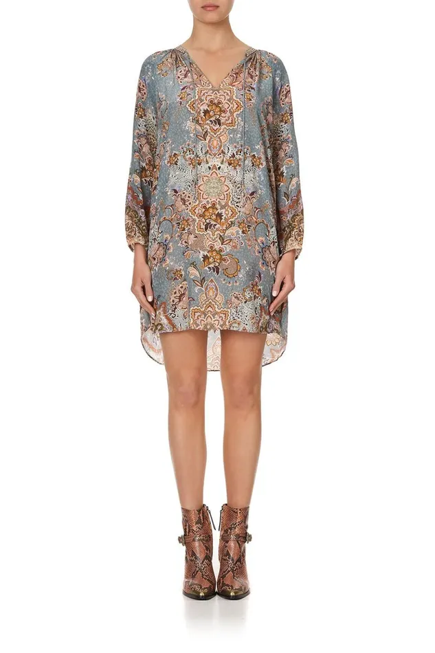 Women Party Dresses Camilla Raglan Sleeve Tunic Dress Le Palais Du Zahir