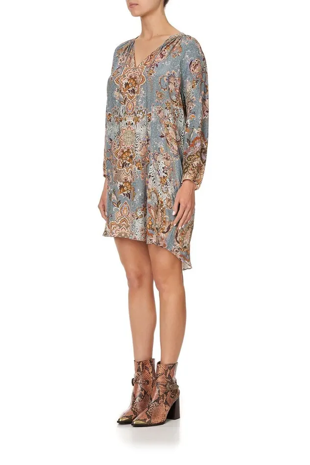 Women Party Dresses Camilla Raglan Sleeve Tunic Dress Le Palais Du Zahir