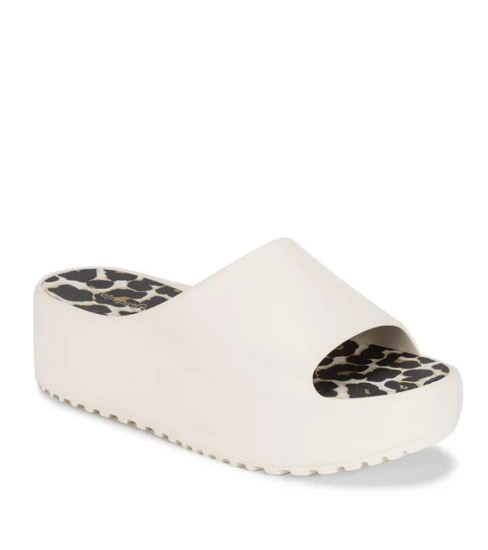 Women Parvati Platform Sandal Cream Baretraps Slides and Slip On Sandals