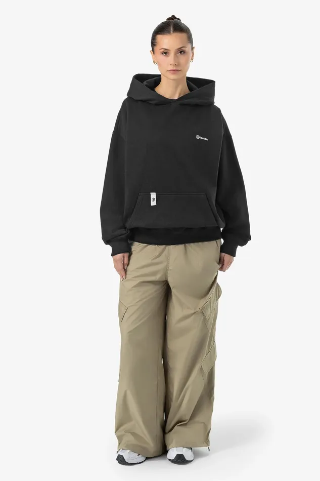 Women Pegador Hoodies Lina Oversized Hoodie Washed Black Women Pegador Hoodies Lina Oversized Hoodie Washed Black