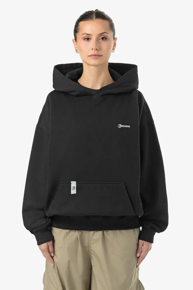 Women Pegador Hoodies Lina Oversized Hoodie Washed Black Women Pegador Hoodies Lina Oversized Hoodie Washed Black