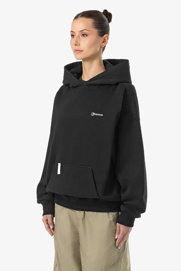 Women Pegador Hoodies Lina Oversized Hoodie Washed Black Women Pegador Hoodies Lina Oversized Hoodie Washed Black
