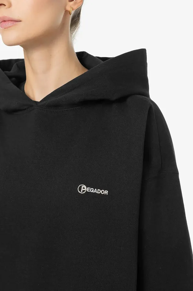 Women Pegador Hoodies Lina Oversized Hoodie Washed Black Women Pegador Hoodies Lina Oversized Hoodie Washed Black
