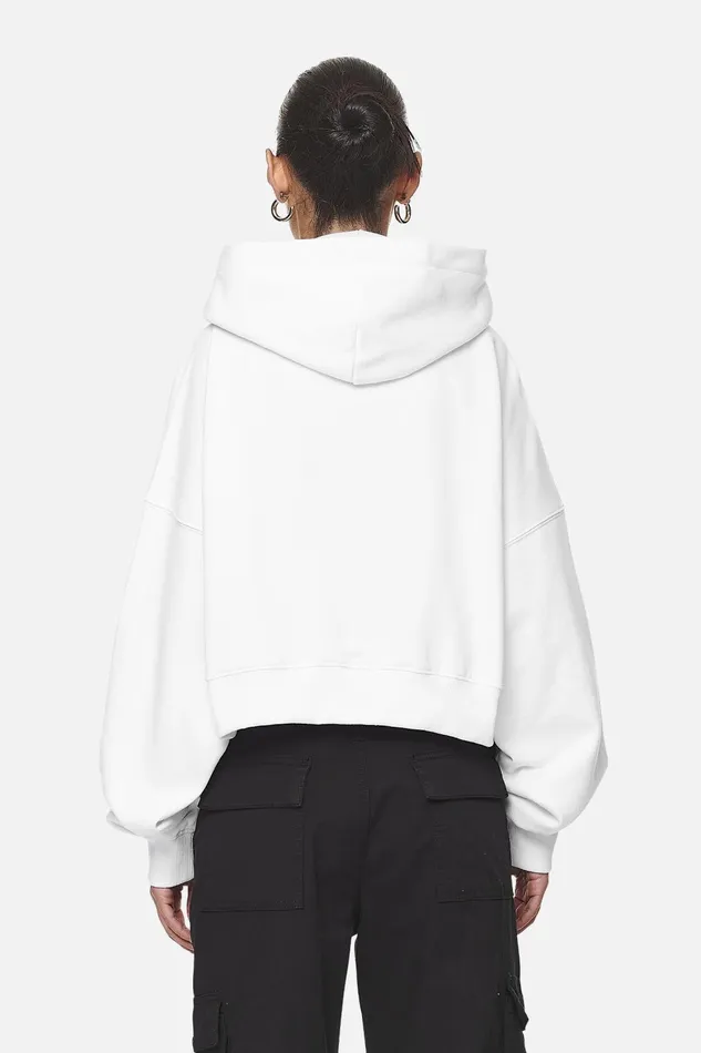 Women Pegador Hoodies Marla Cropped Zip HoodieWhite Black Gum Women Pegador Hoodies Marla Cropped Zip HoodieWhite Black Gum
