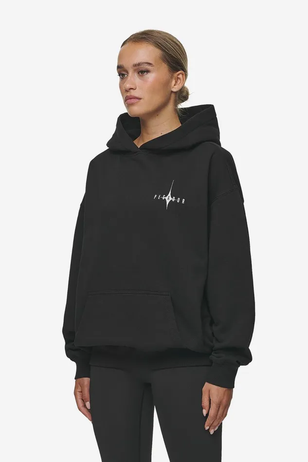 Women Pegador Hoodies Nena Oversized Hoodie Washed Black Women Pegador Hoodies Nena Oversized Hoodie Washed Black