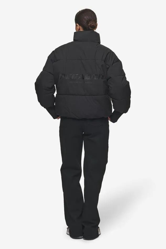 Women Pegador Jacken Jara Oversized Boxy Puffer Jacket Black Women Pegador Jacken Jara Oversized Boxy Puffer Jacket Black