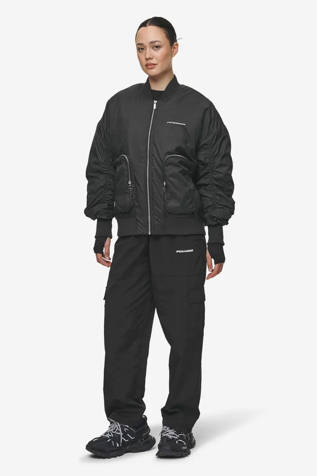 Women Pegador Jacken Shila Oversized Bomberjacket Black Women Pegador Jacken Shila Oversized Bomberjacket Black