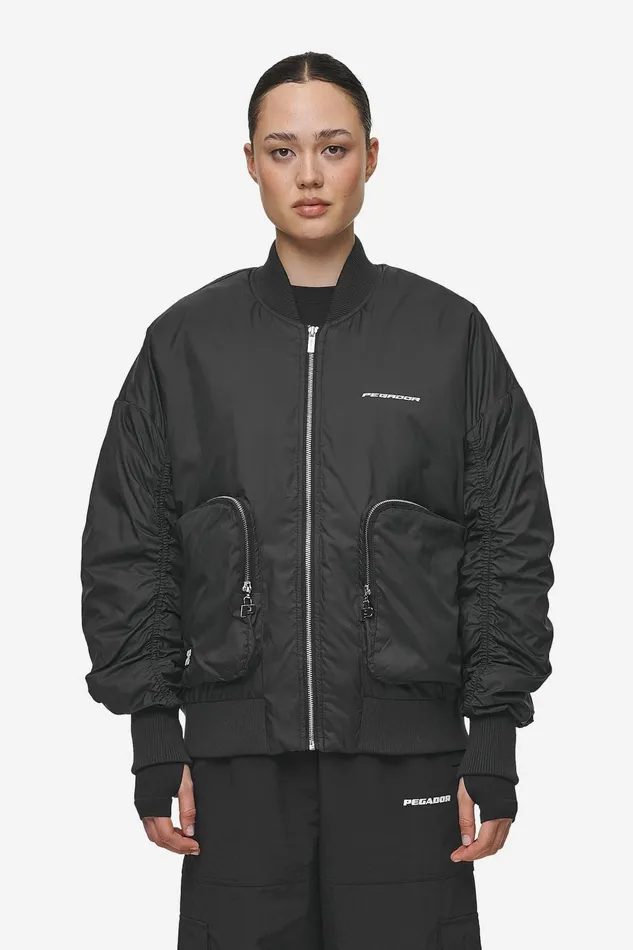 Women Pegador Jacken Shila Oversized Bomberjacket Black Women Pegador Jacken Shila Oversized Bomberjacket Black