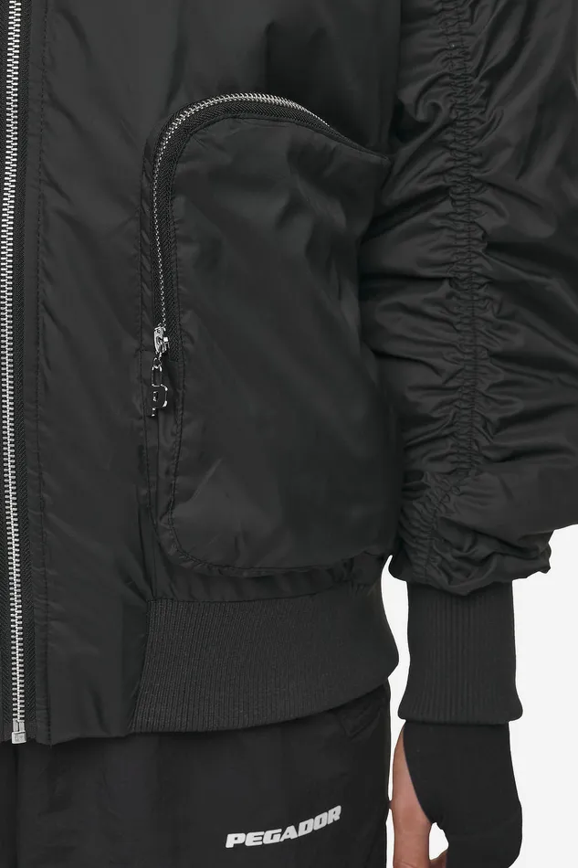 Women Pegador Jacken Shila Oversized Bomberjacket Black Women Pegador Jacken Shila Oversized Bomberjacket Black