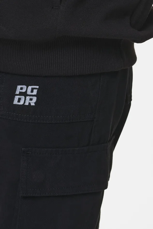Women Pegador Pants Bodo Wide Cargo Pants Black Women Pegador Pants Bodo Wide Cargo Pants Black