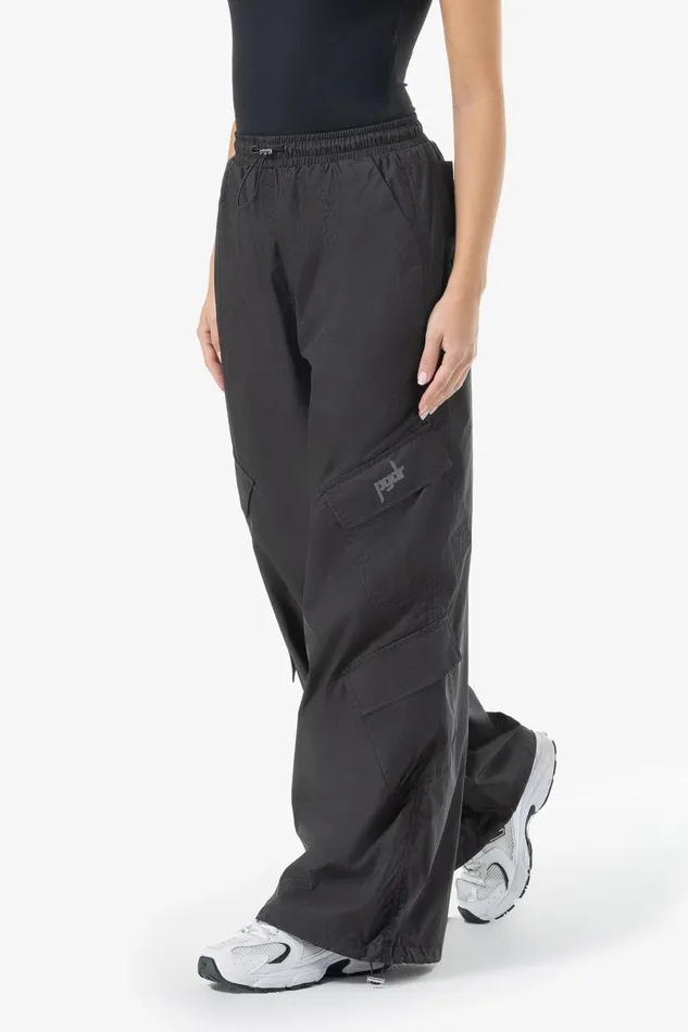 Women Pegador Pants Nelly Cargo Tracksuit Pants Black