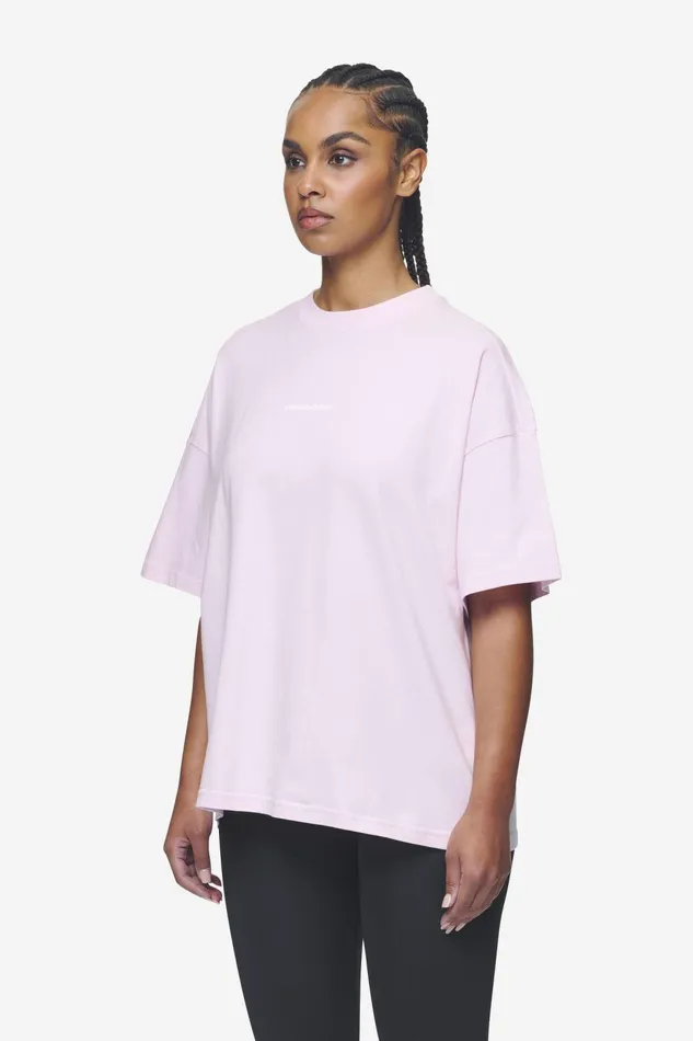 Women Pegador Tees Arendal Logo Heavy Oversized Tee Washed Bubblegum White Women Pegador Tees Arendal Logo Heavy Oversized Tee Washed Bubblegum White