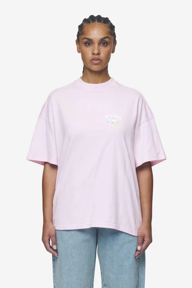 Women Pegador Tees Lucia Heavy Oversized Tee Washed Bubblegum Women Pegador Tees Lucia Heavy Oversized Tee Washed Bubblegum