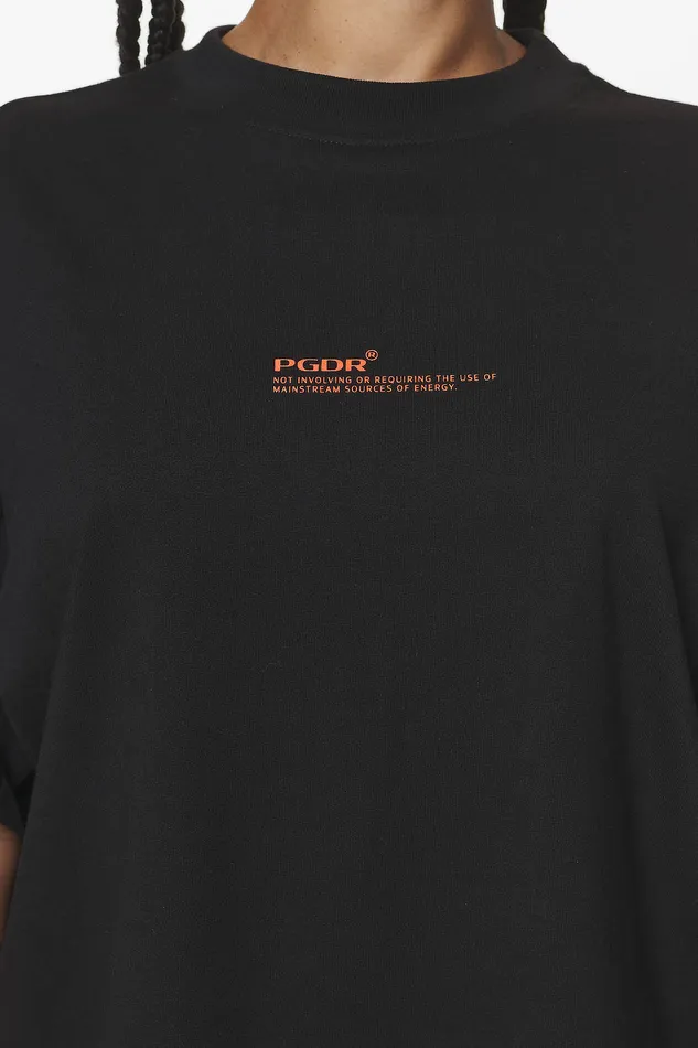 Women Pegador Tees Navisk Heavy Oversized Tee Black Women Pegador Tees Navisk Heavy Oversized Tee Black