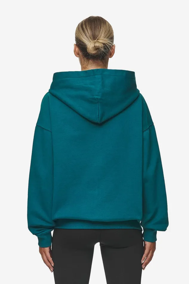 Women Pegador Zip Hoodies Clarita Oversized Sweat Jacket Washed Urban Turquoise Black Gum Women Pegador Zip Hoodies Clarita Oversized Sweat Jacket Washed Urban Turquoise Black Gum