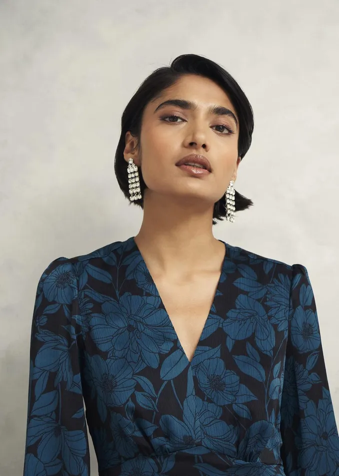Women Petite Romina Dress Black Kyanite Hobbs Dresses and Jumpsuits