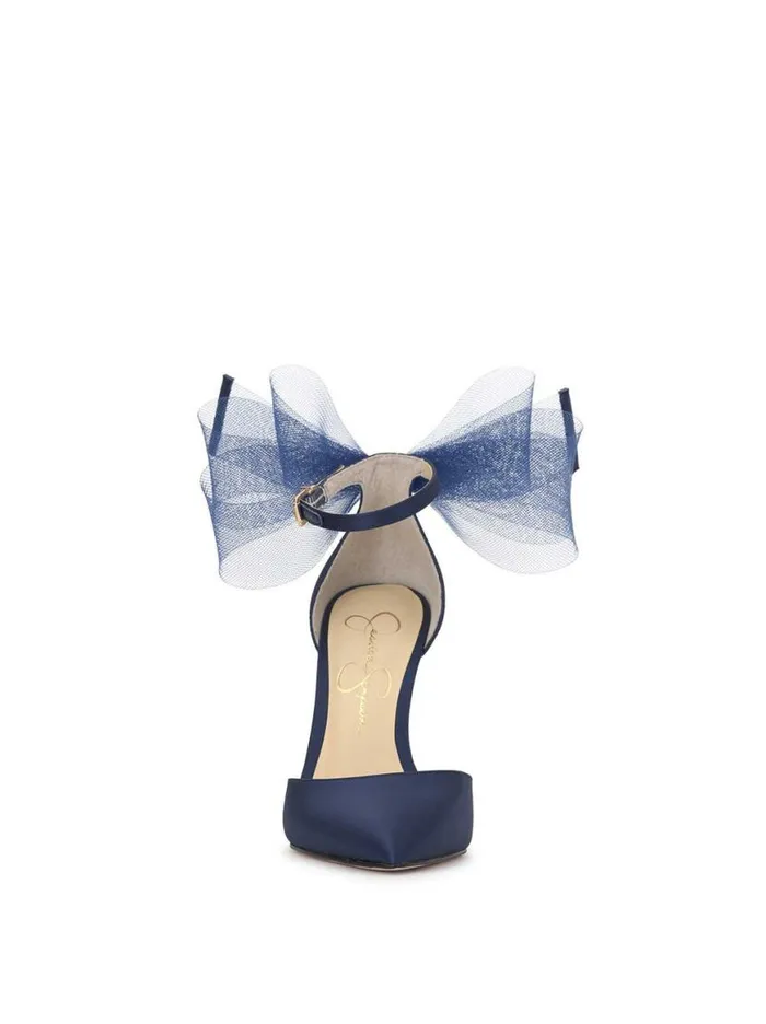 Women Phindies Pump In Navy Baby Jessica Simpson Pumps