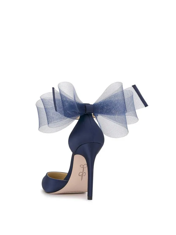 Women Phindies Pump In Navy Baby Jessica Simpson Pumps