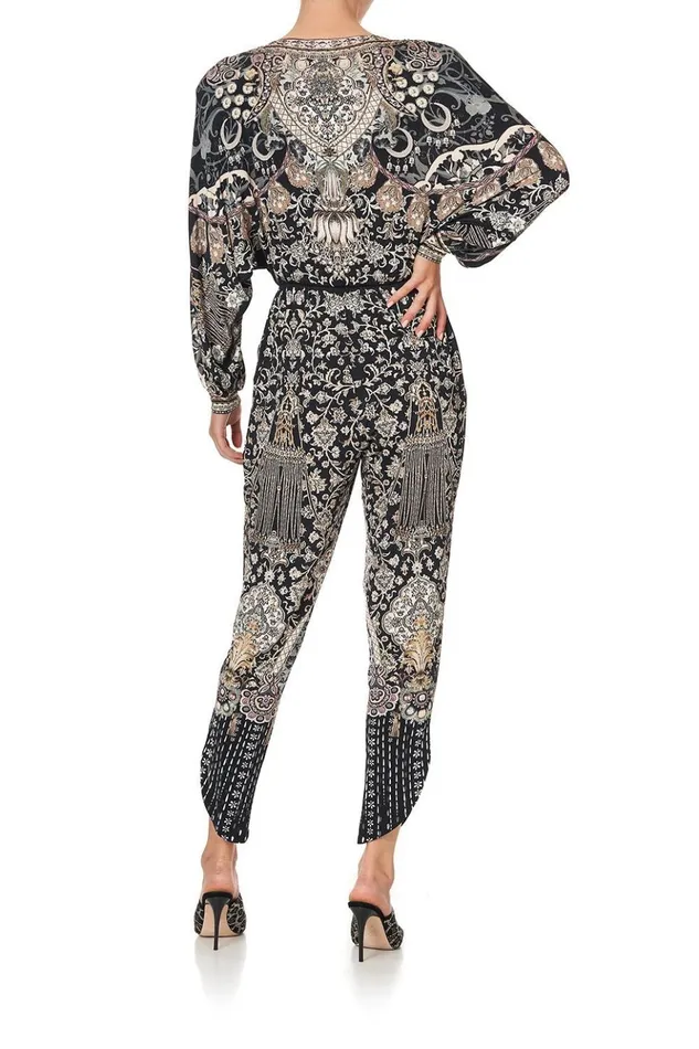 Women Playsuits and Jumpsuits Camilla Jersey Twist Front Jumpsuit Dust Her Off