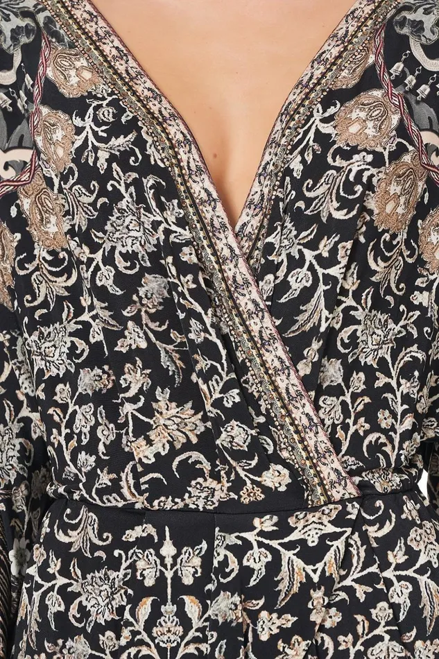 Women Playsuits and Jumpsuits Camilla Jersey Twist Front Jumpsuit Dust Her Off