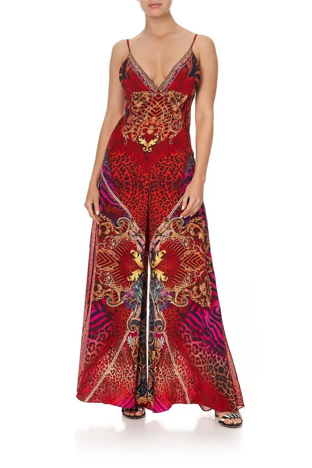 Women Playsuits and Jumpsuits Camilla Jumpsuit With Lace Insert Slave To The Rhythm