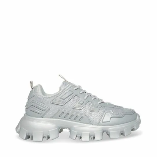 Women PONCED SILVER Silver Steve Madden Sneakers