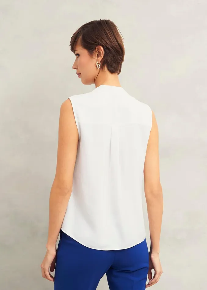 Women Poppy Blouse Ivory Hobbs Tops