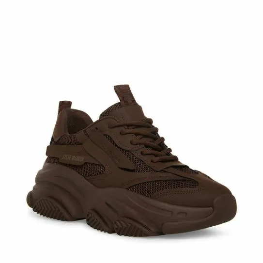 Women POSSESSION DARK BROWN Dark Brown Steve Madden Sneakers