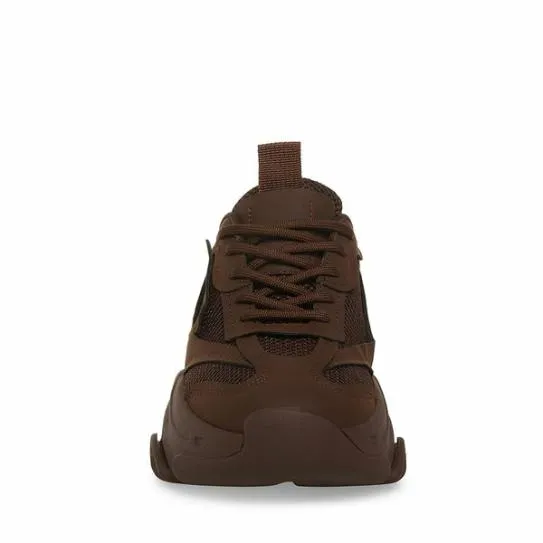 Women POSSESSION DARK BROWN Dark Brown Steve Madden Sneakers