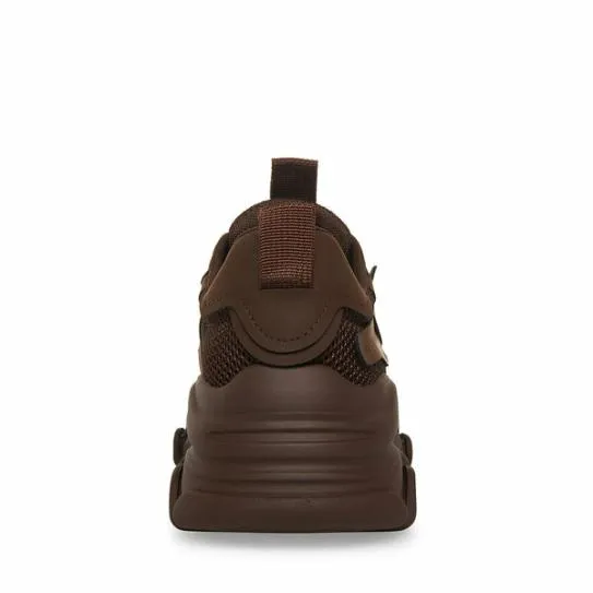 Women POSSESSION DARK BROWN Dark Brown Steve Madden Sneakers