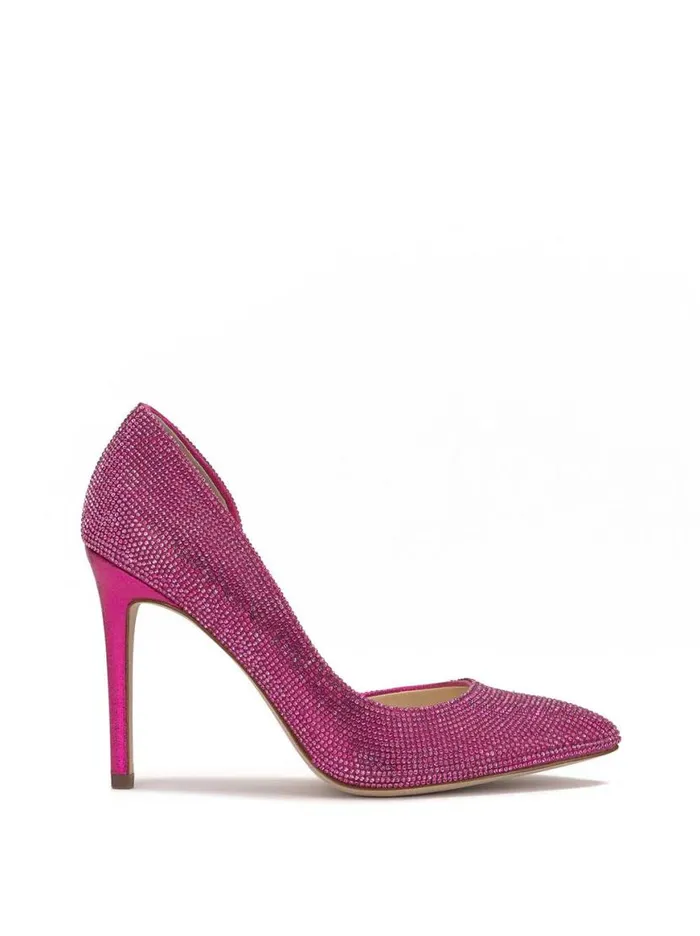 Women Prizma D039Orsay Pump In Valley Pink Sparkle Jessica Simpson Pumps