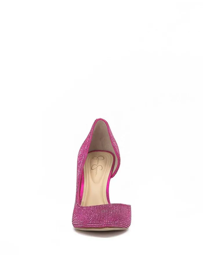 Women Prizma D039Orsay Pump In Valley Pink Sparkle Jessica Simpson Pumps