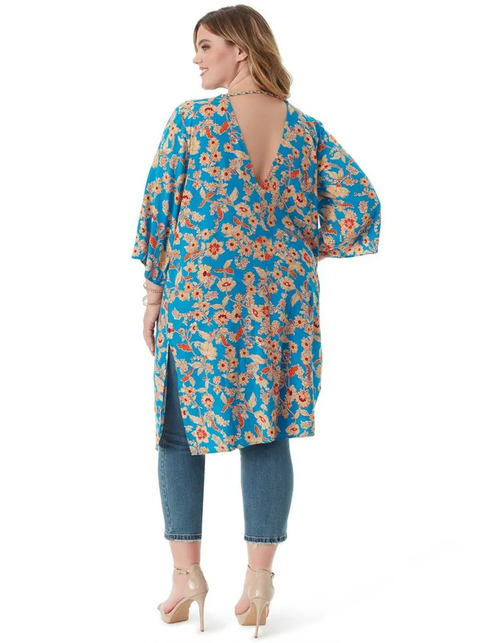 Women Rami Kimono In Southern Beatuies Jessica Simpson Jackets Blazers and Kimonos
