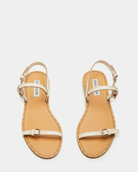 Women RAQUEL IVORY LEATHER Ivory Leather Steve Madden Sandals Women RAQUEL IVORY LEATHER Ivory Leather Steve Madden Sandals