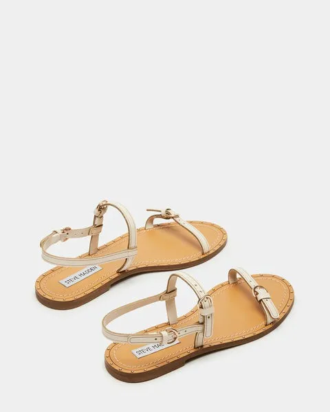 Women RAQUEL IVORY LEATHER Ivory Leather Steve Madden Sandals Women RAQUEL IVORY LEATHER Ivory Leather Steve Madden Sandals